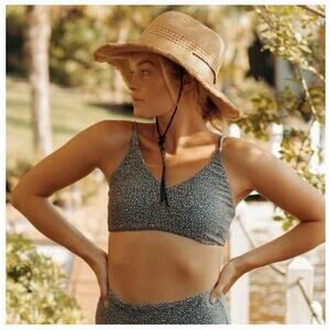 Albion Fit Rise Bralette, Charleston Swimsuit Top Size XS